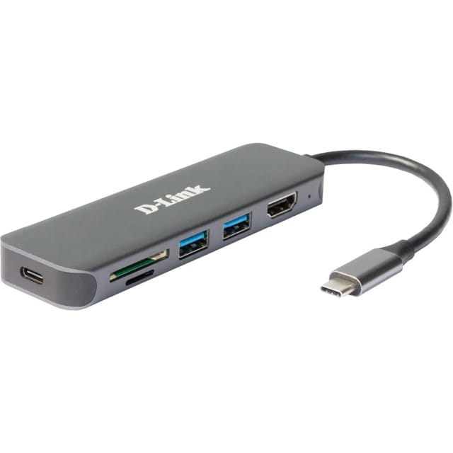 DLink Deutschland 6-in-1 USB-C Hub mit HDMI DUB-2327