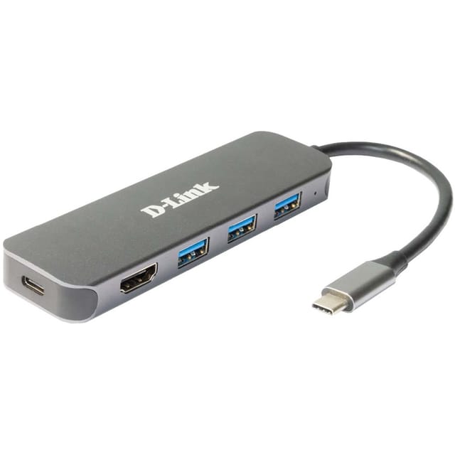 DLink Deutschland 5-in-1 USB-C Hub mit HDMI DUB-2333