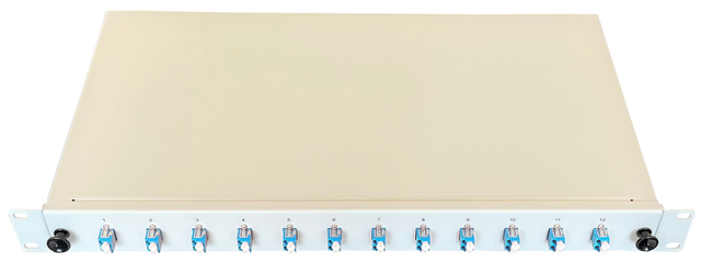 Paschke Spleissbox ausziehbar 19" 12x LCd OS2 BLAU 442304-12SA