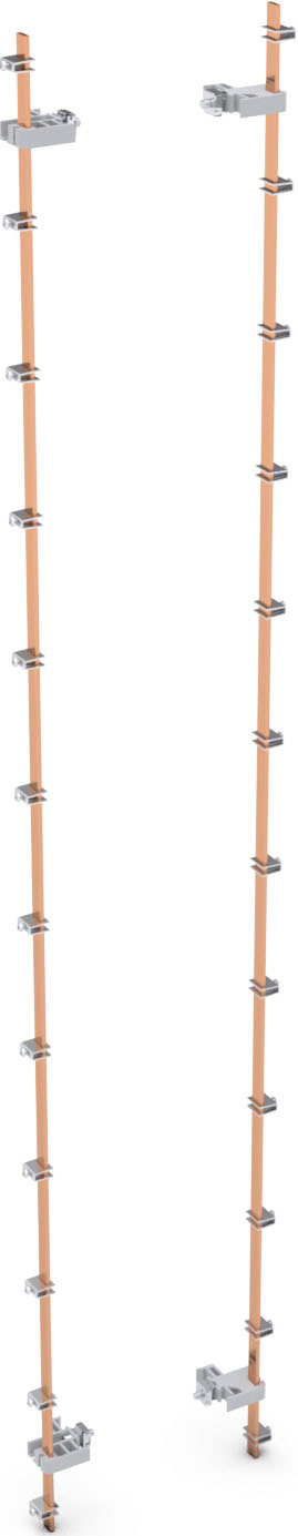 Enoc Erdungsschiene 2x1m POT 15