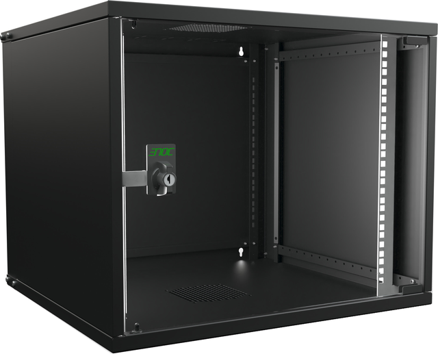 Enoc Wandschrank SNP 9HE sw 19"550x500x448mm W3 9-5-S-SNP