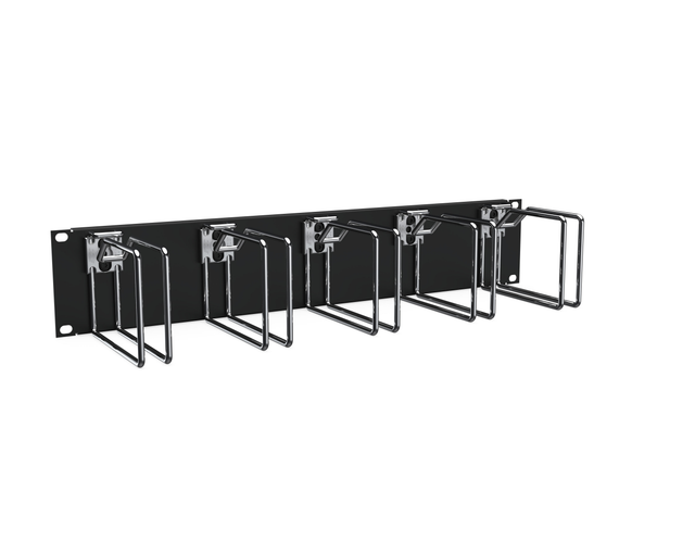 Enoc Querrangierpanel 2 HE, sw/chrom CPM 02-S