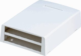 Panduit AP-Anschlußdose CBXF12AW-AY
