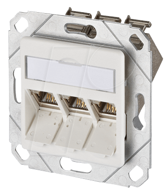 Metz Connect Anschlussdose E-DAT modul 3x8(8) UPK 1309131102-E rws