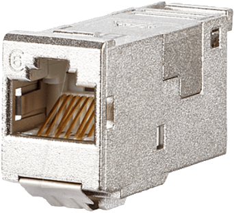 Metz Connect E-DATmodul RJ45 8(8) Cat.6A, TIA-A, gesch 130910-I