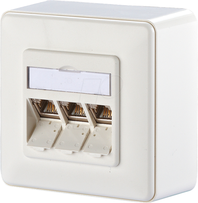 Metz Connect Anschlussdose E-DAT AP modul 3x8(8) 1309130002-E rws