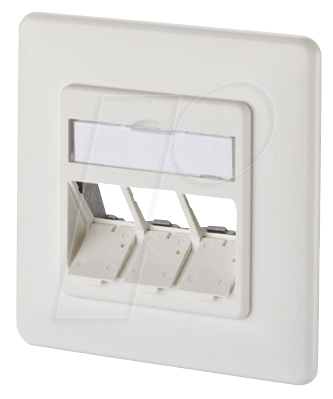 Metz Connect Anschlussdose E-DAT modul 3x8(8) UP 1309161002-E rws