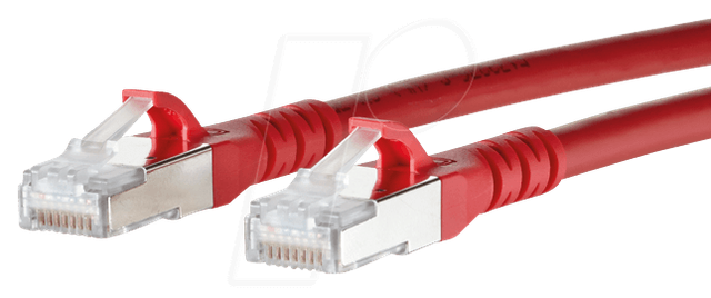Metz Connect Patchkabel S/FTP rt 10,0m Cat.6A 130845A066-E