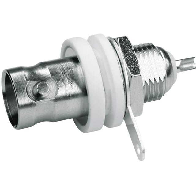 Telegärtner BNC Einbaubuchse isol., ws, 50 Ohm 100023430