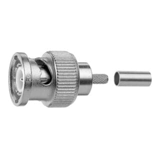 Telegärtner BNC-Kabelstecker Crimp 1.0/6.6 750hm 100023446