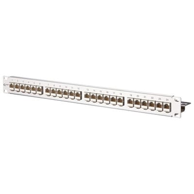Metz Connect Patchfeld 24x8 Cat.6A 1HE V2A 130921-E