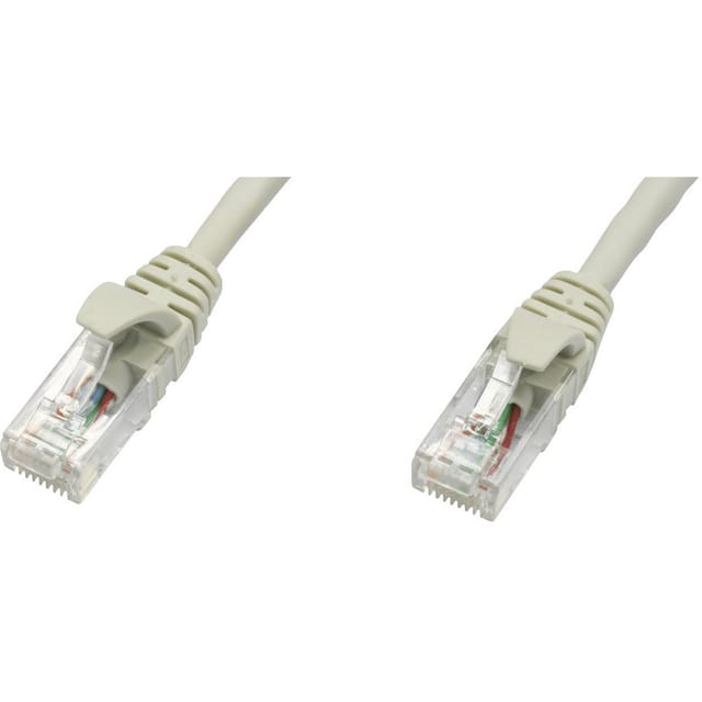 Telegärtner Patchkabel Cat5 5,0m gr U/UTP,PVC 100008783