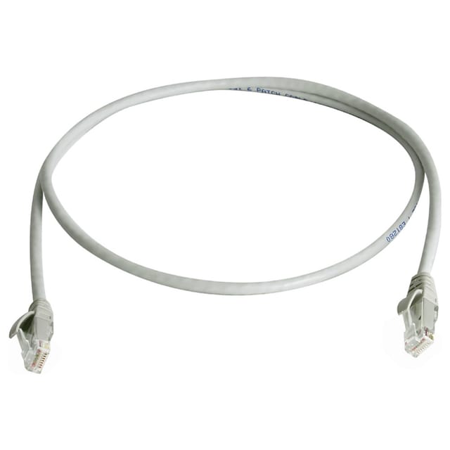 Telegärtner Patchkabel Cat5e 10,0m gr U/UTP,PVC 100009088