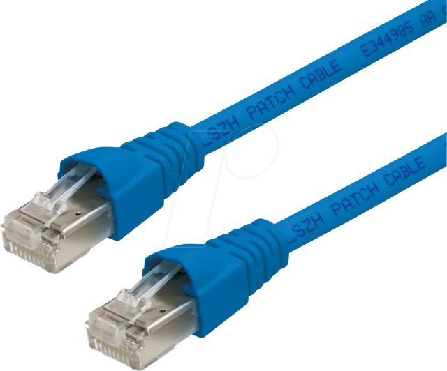 Telegärtner Patchkabel S/FTP 6A bl 0,25m 100008031