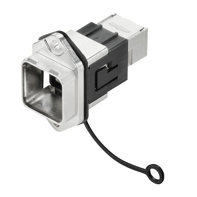 Weidmüller Flansch RJ45 IP67 Cat.6A/Class EA IE-BSS-V14M-RJ45-C