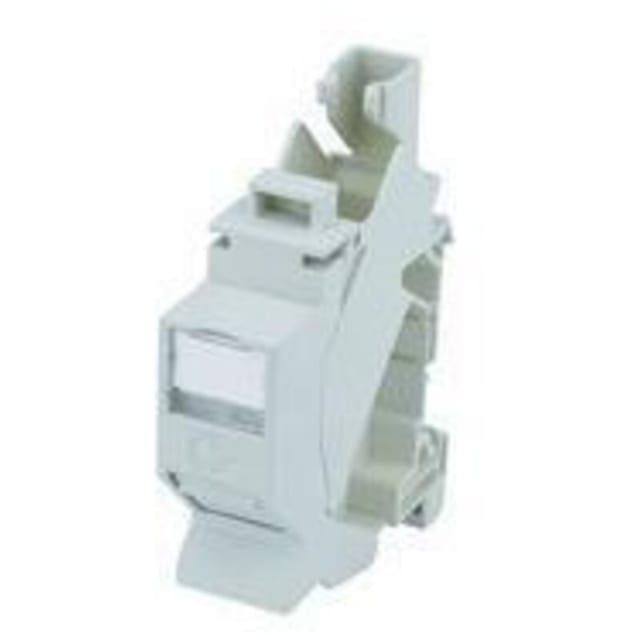 Telegärtner Tragschienenverbinder TS45 Modul Cat6A T568A 100023003