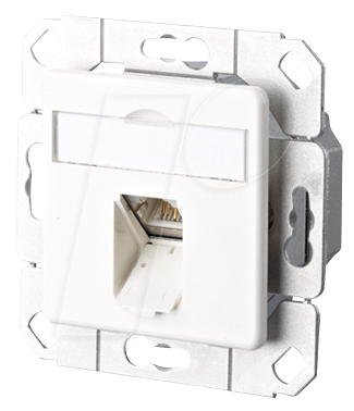 Metz Connect Anschlussdose C6A Upk 1xRJ45,Upk,rws 130C371102-I