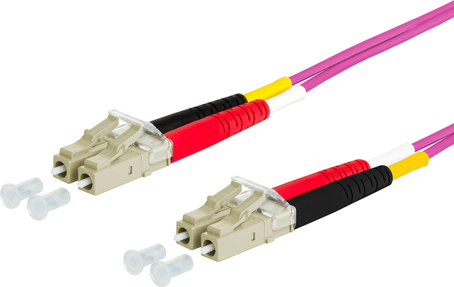 Metz Connect Duplexkabel LC/LC 50,0 OM4 5m 151S1JOJO50E