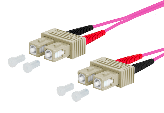 Metz Connect Duplexkabel SC/SC 50,0 OM4 2m 151S1EOEO20E