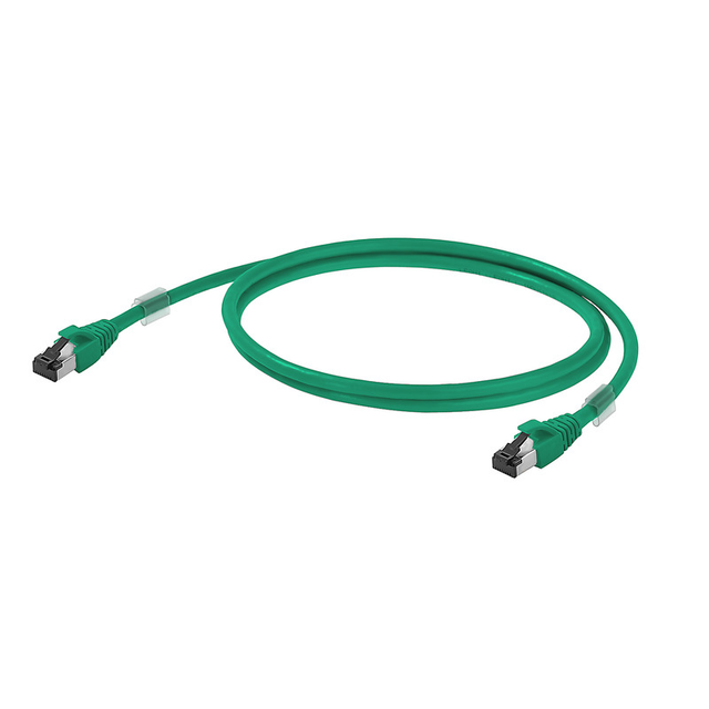 Weidmüller Industrie Patchkabel 5m grün IEC6FP8LG0050M40M40G
