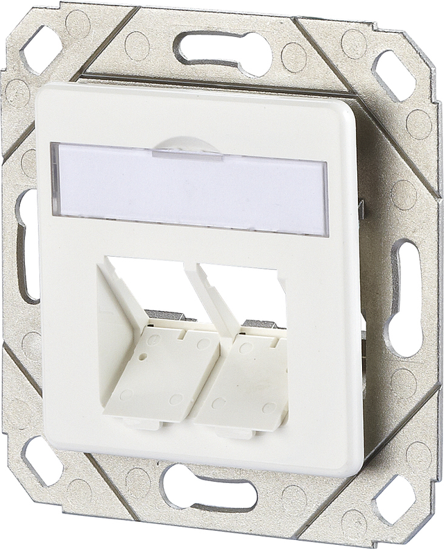 Metz Connect Keystone Dose UPk 2Port leer rws 130B20D21102KE