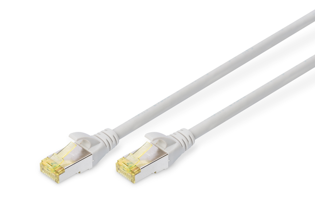 DIGITUS Patchkabel Cat6A ISO S/FTP 15 m grau LSOH AWG26 DK-1644-A-150