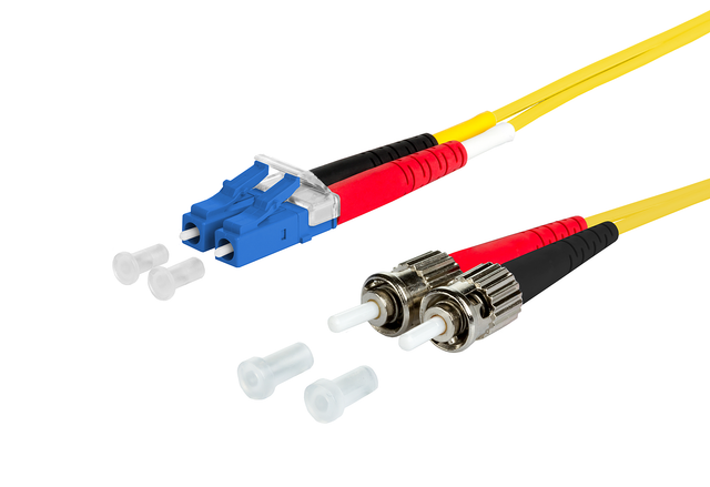 Metz Connect Duplexkabel LC/ST E9 OS2 1m 151P1JOAO10E