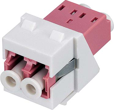 Rutenbeck LC-D Keystone Modul MM, OM4 vio, rws KMK-LC-D vio rw