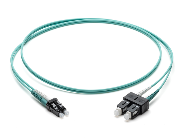 Corning LWL-Patchkabel LC/SC OM3 50/125,3m,türkis F055702T2Z20003M