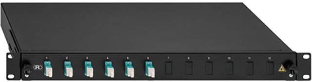 Rutenbeck BasicLine Spleissbox 6xLC-D OM3 aqua 2280300060