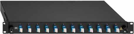 Rutenbeck BasicLine Spleissbox 12xLC-D OS2 blau 2280303120