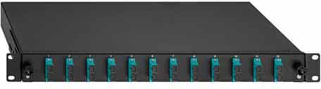 Rutenbeck BasicLine Spleissbox 12xSC-D OM3 aqua 2280305120
