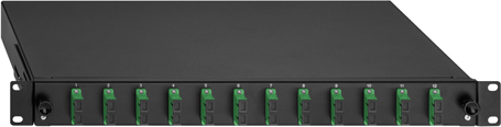 Rutenbeck BasicLine Spleissbox 24xSC-D OS2 APC grün 2280309240