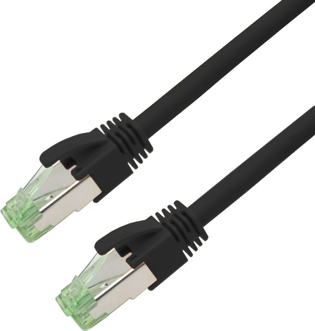 Nambo Patchkabel Outdoor Cat6A sw 3,0m N600-SWT138-3