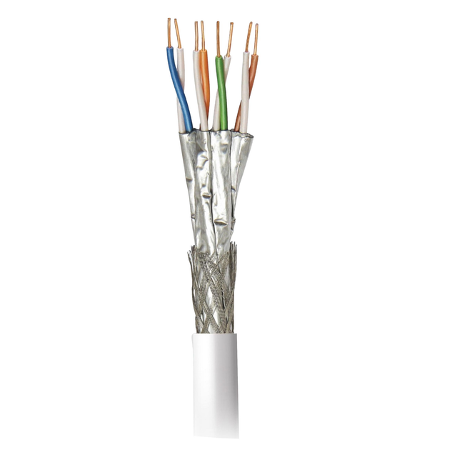 Televes Netzwerkkabel S/FTP Cat7 Cca LSFH weiss 500m CAT7L500W