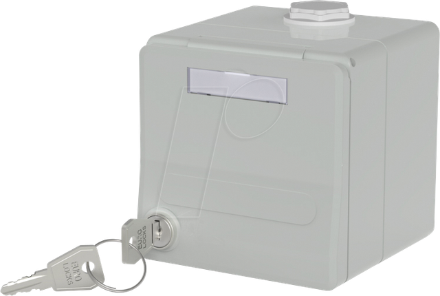 Metz Connect IP44 Modul-AP-Geh. grau für MC-Modul 1309470003-I