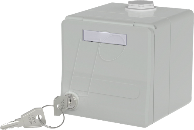 Metz Connect IP44 Modul-AP-Geh. grau für Keystone 1309470003KI