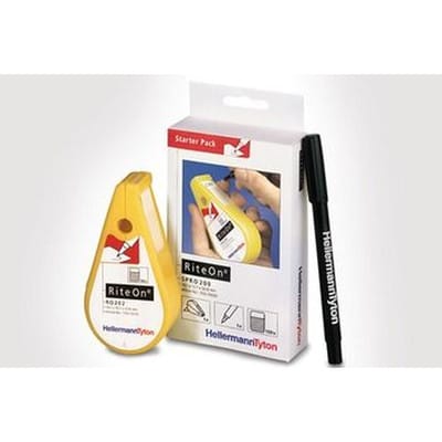 HellermannTyton RiteOn Etiketten 19,1x50,8mm 150St PACK-1401-WH - 550-14010