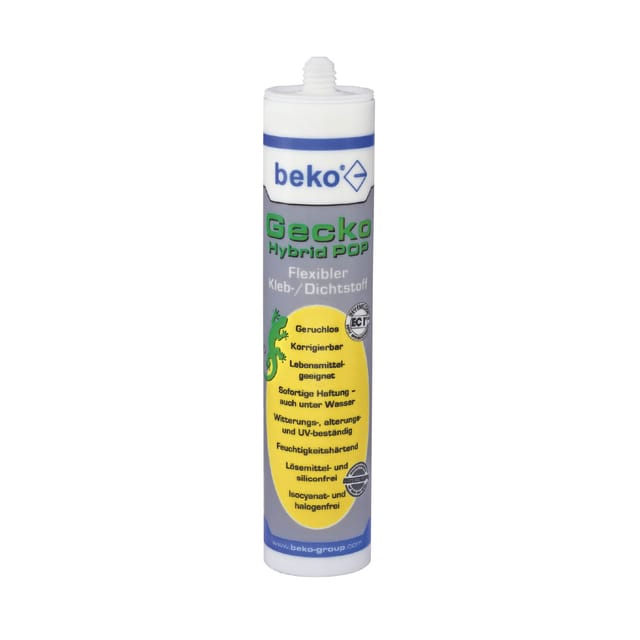 Beko Gecko Kleb-/Dichtstoff 310ml HybridPOP weiß 2453101