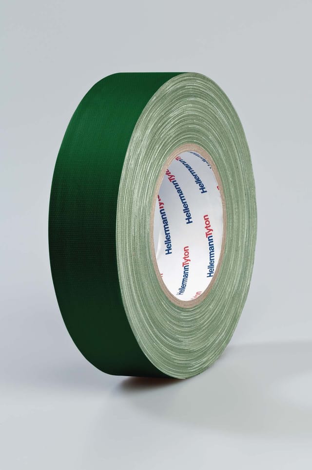 HellermannTyton Gewebeband grün HTAPE TEX GN 19x50m - 712-00503