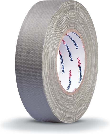 HellermannTyton Gewebeband grau HTAPE TEX GY 50x50m - 712-00906