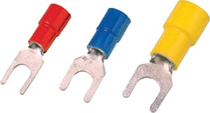 Intercable Tools Quetschkabelschuh 16qmm M6 blau,Gabelform ICIQ166G - 180851