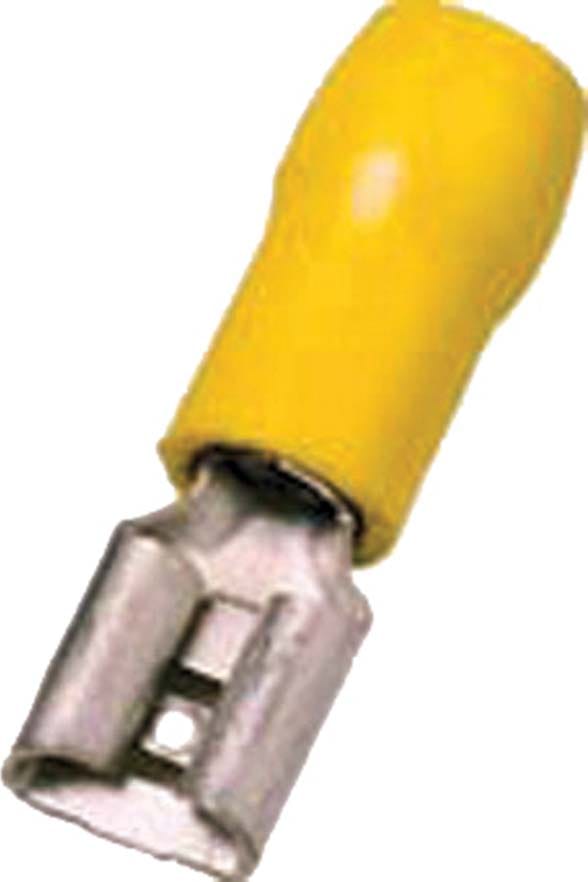 Intercable Tools Flachsteckhülse 4-6qmm 6,3x0,8 ICIQ668FH - 180930