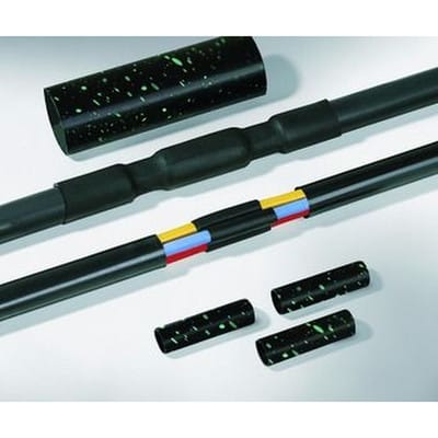 HellermannTyton Schrumpfmanschette LVK-5x1.5-6 PO-X BK1 - 380-04005