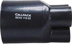 Cellpack Schrumpf-Aufteilkappe f.4x35-150qmm SEH4/60-25/schwarz - 169477