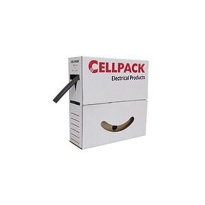 Cellpack Schrumpfschlauch in Abrollbox 10m SB/6-2/schwarz/10m - 127111