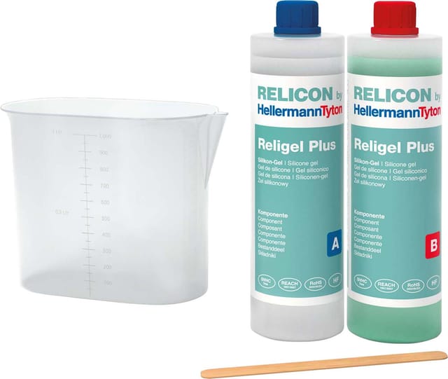 HellermannTyton Silikongel 2-Komponenten Religel Plus 1000 - 435-00752