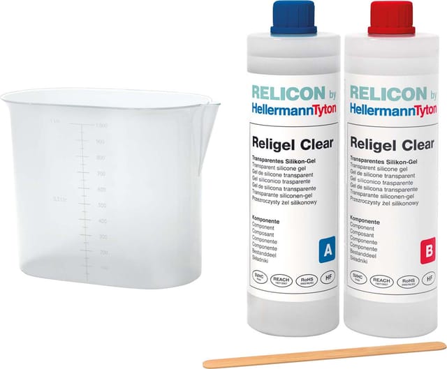 HellermannTyton Religel 1.000-SIG-CL 1000ml Clear #00754 - 435-00754