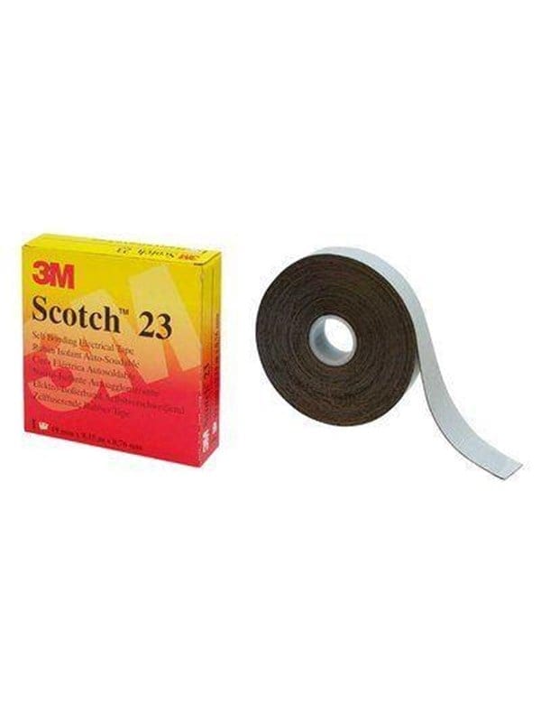 3M Deutschland Isolierband Kautschuk 19mmx9,15m,selbstv. Scotch 23 19x9,15 - 7000007286