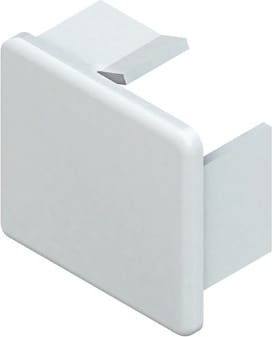 HKL Endstück rws 30x30 RAL9010 E3030.3